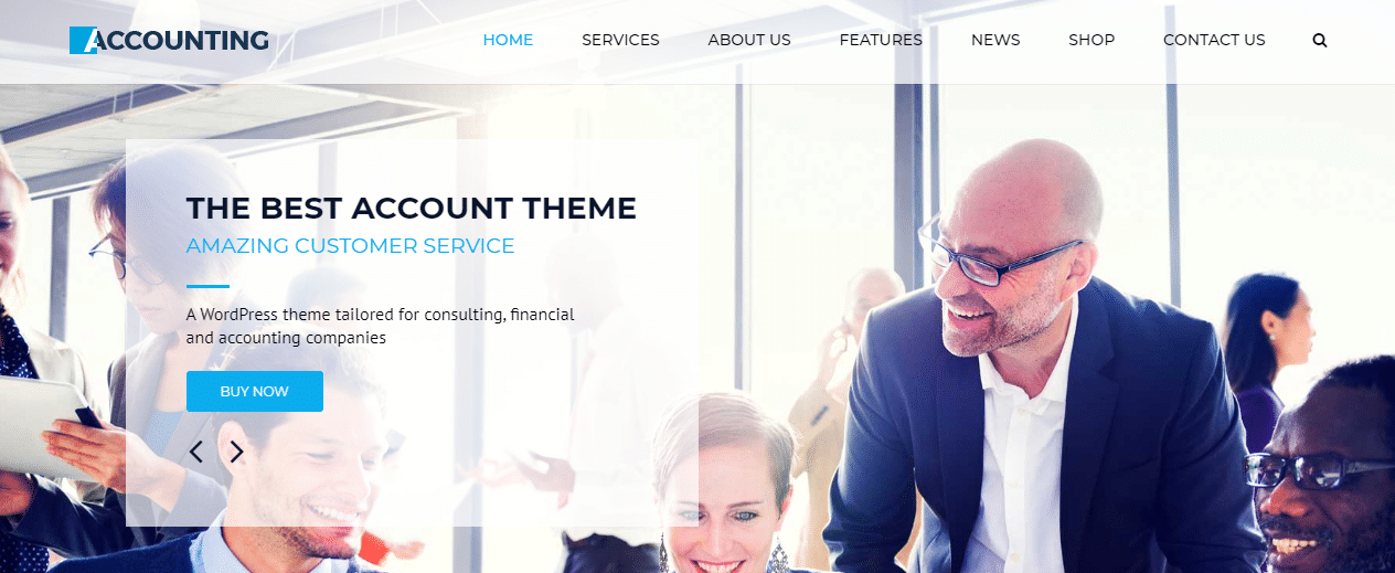 Consulting, and Finance WordPress theme