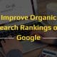 mprove Organic Search Rankings on Google