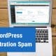 WordPress Registration Spam