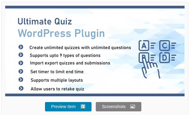 Be Helpful with Your Customers with WordPress Product Recommendation Quiz Plugin 6 unlimited quizzes for WordPress