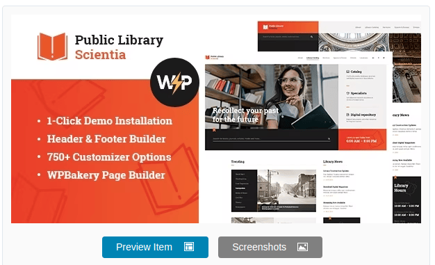 modern design for online library 2022