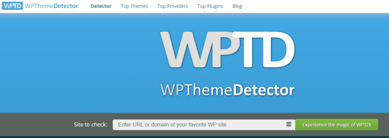 WordPress theme detector- WordPress theme check