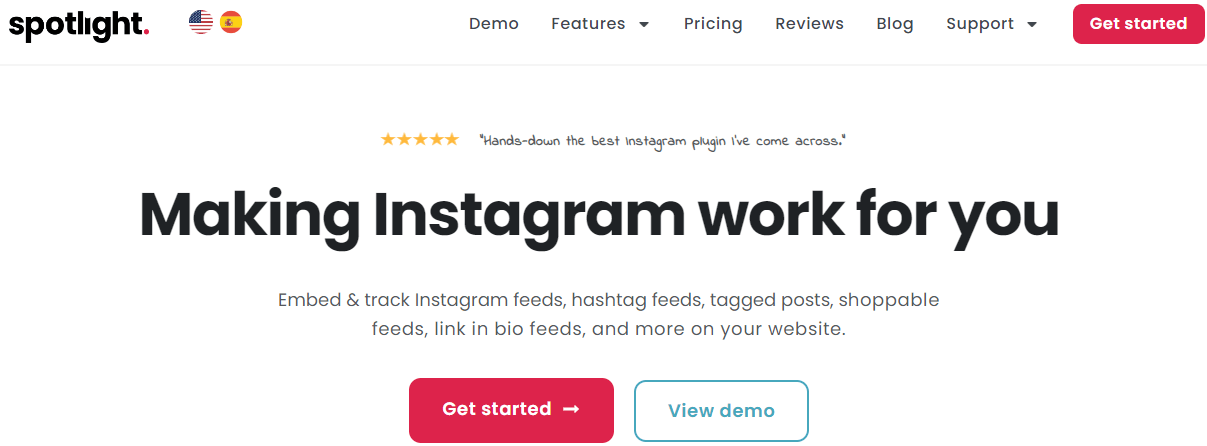 Spotlight- WooCommerce Instagram Plugins